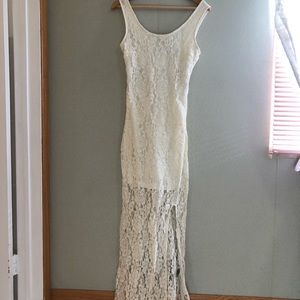 Forever 21 Lace Maxi Dress NWT